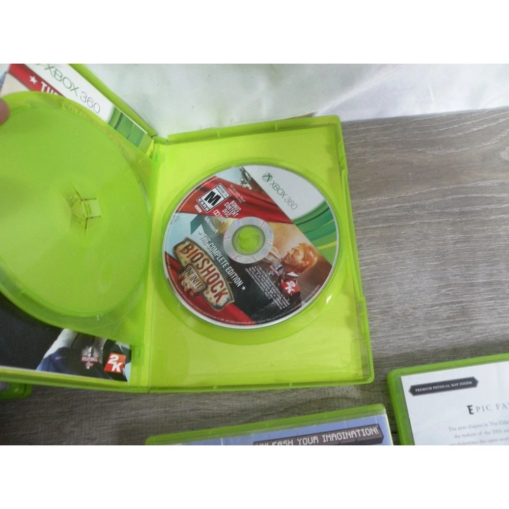 Xbox 360 Video Game Lot - Madden 09, NHL 07, Kinect Adventures & More! (8 Games)